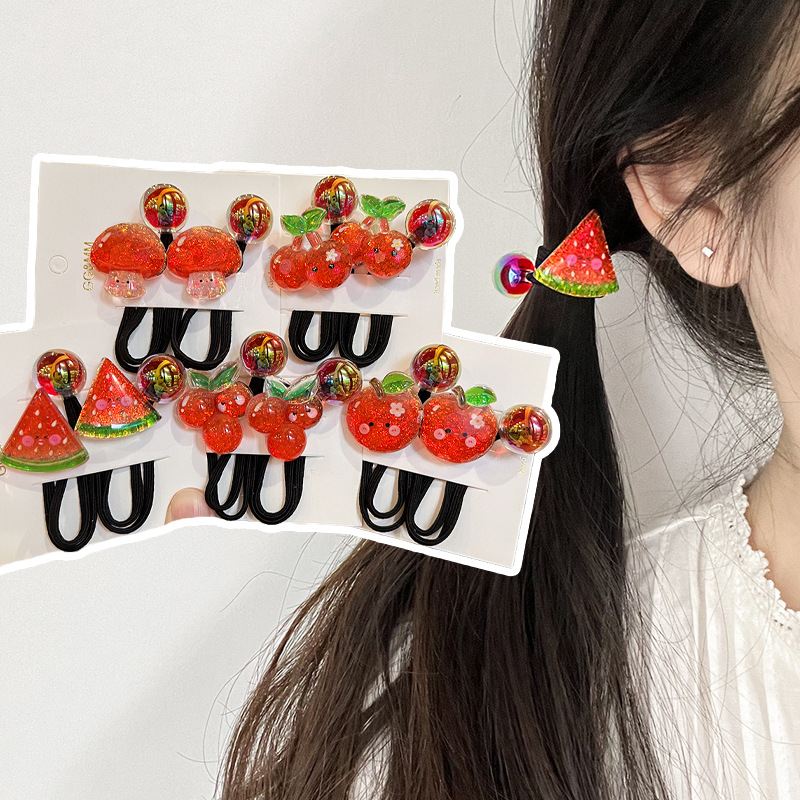 髪飾り★まとめ髪用★ヘアアクセサリー★子供用★ヘアゴム★可愛い