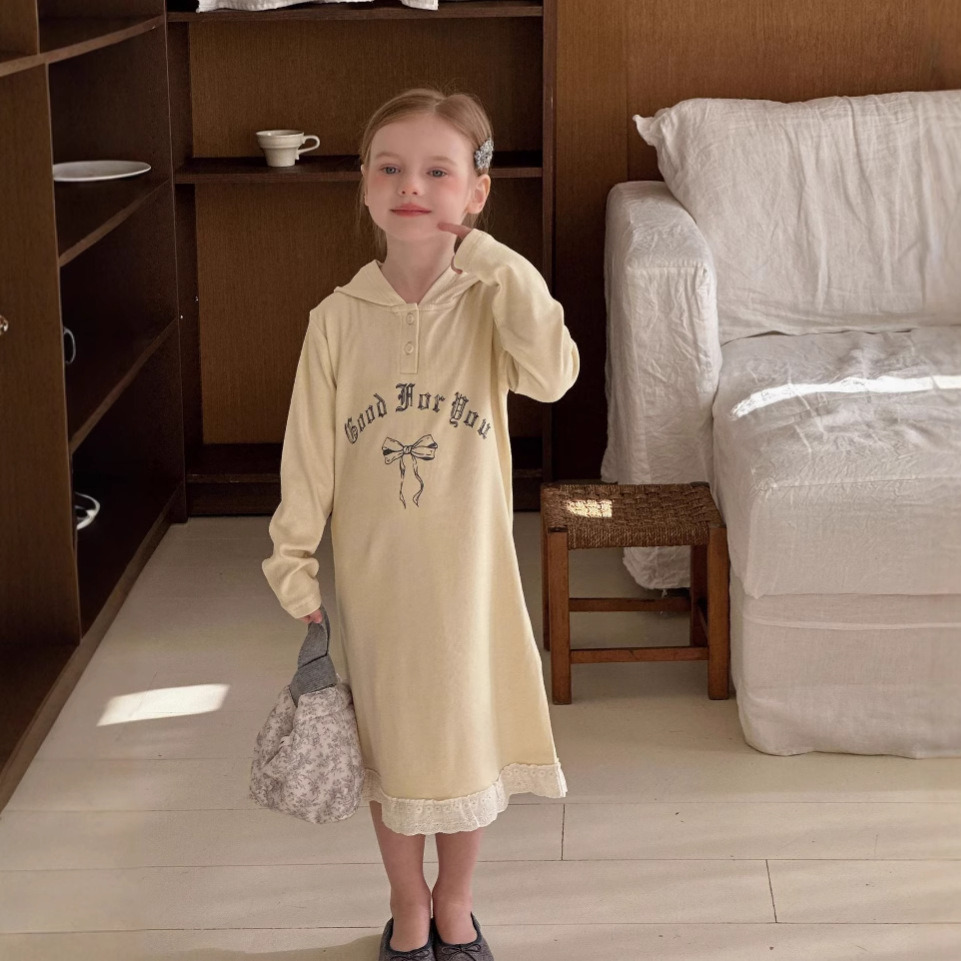 2025春新作HLL★子供服　ワンピース★90cm〜140cm