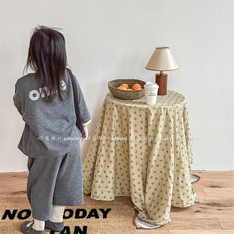 「2025」子供服★トップス+ズボン★セットアップ★韓国風子供服★2色80cm〜130cm