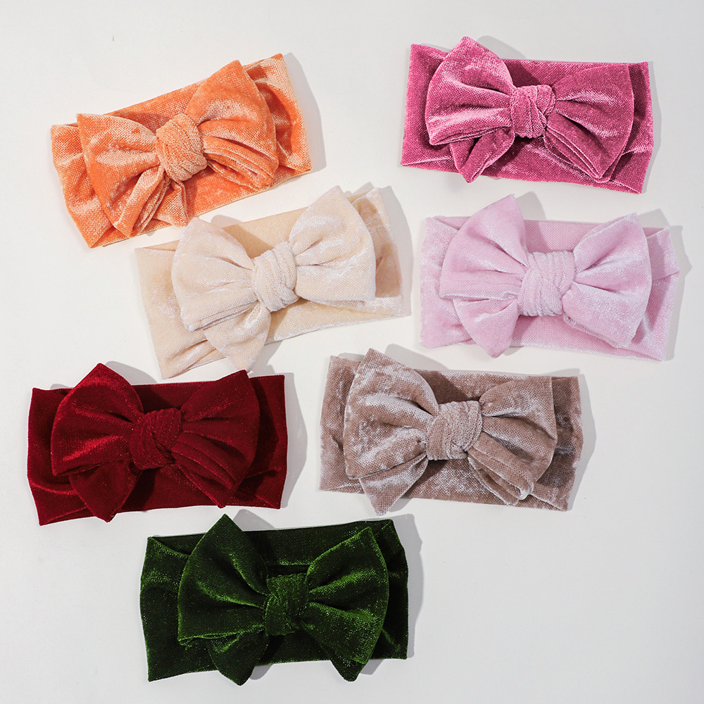 ベビー用★ヘアバンド★髪飾り★子供用★ヘアアクセサリー★可愛い★7色