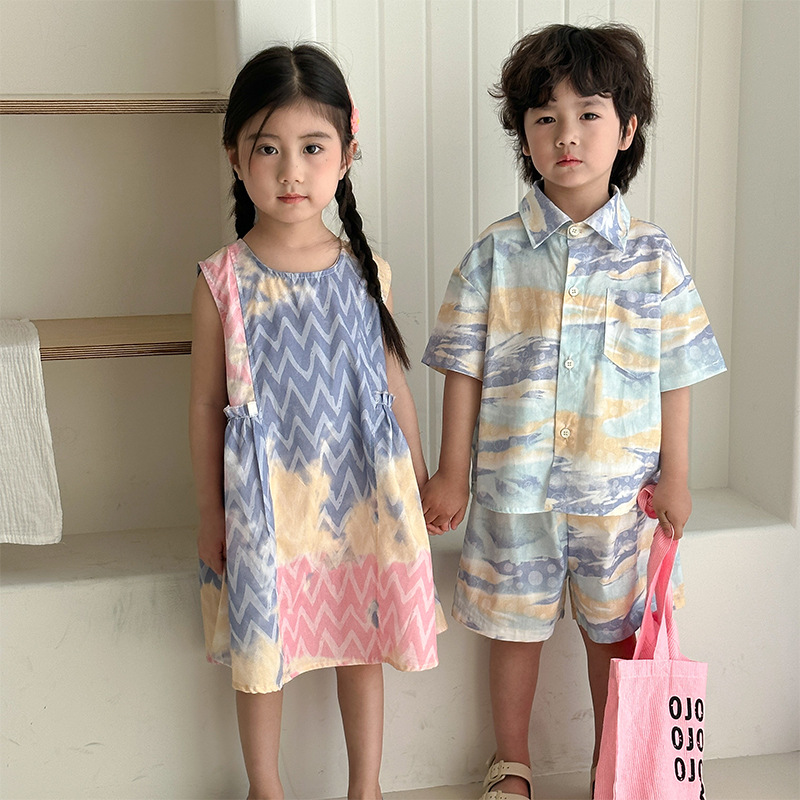 2025新品★子供服　上下セット&ワンピース★80cm〜150cm 2色