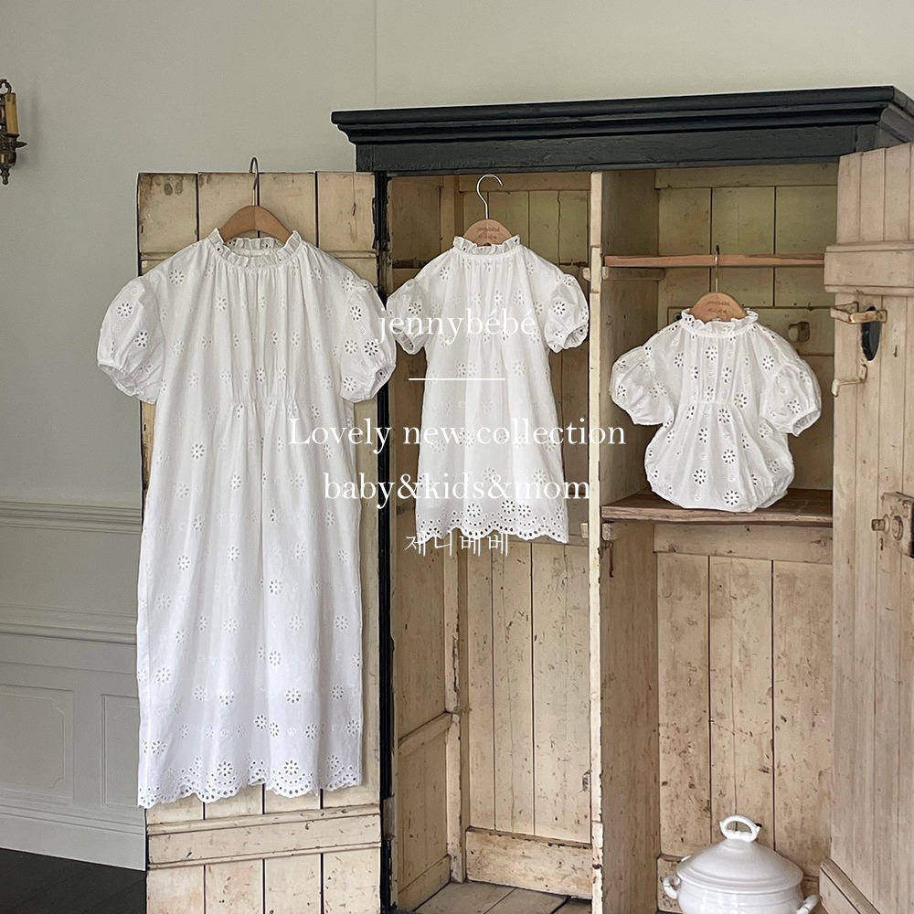 2025新入荷jen★ベビー服&親子服　ロンパース&ワンピース★66〜90/90-130cm