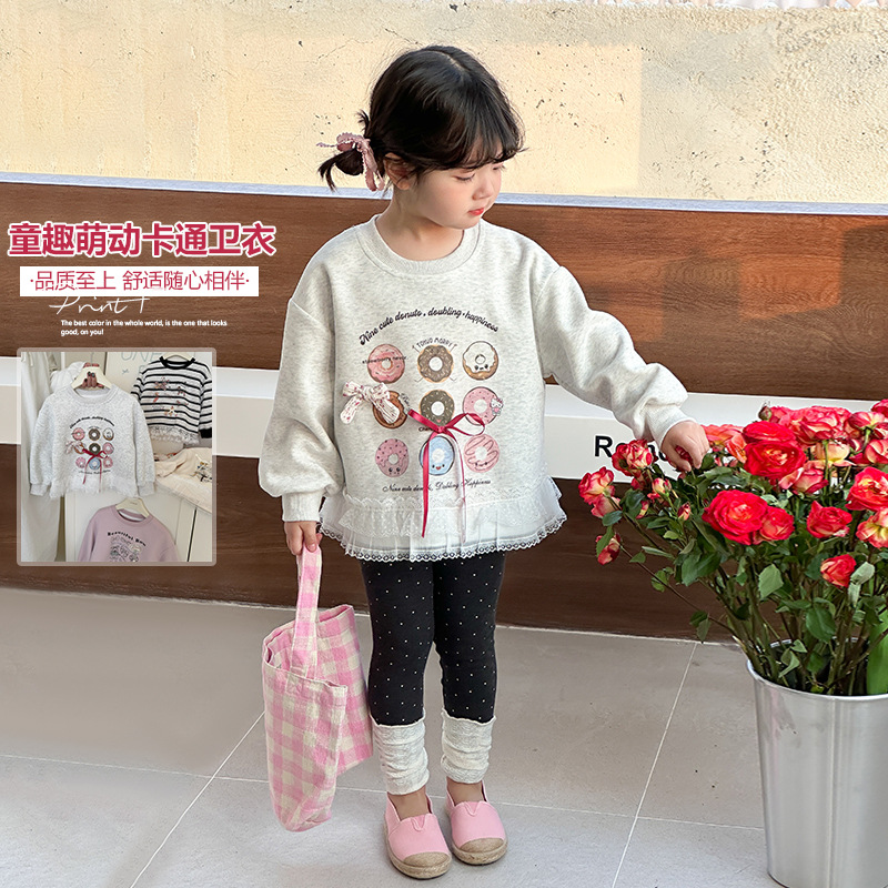 2025新品★子供服　トレーナー　トップス★90cm〜150cm 4色