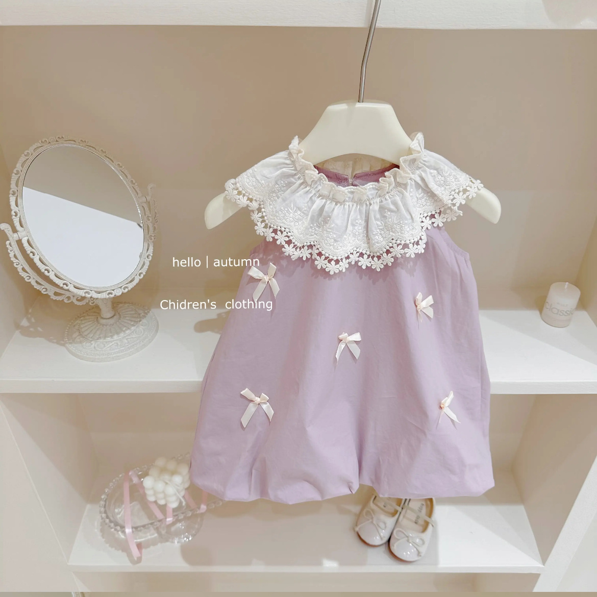 「2025」子供服★ワンピース★袖なし★韓国風子供服★80cm〜130cm