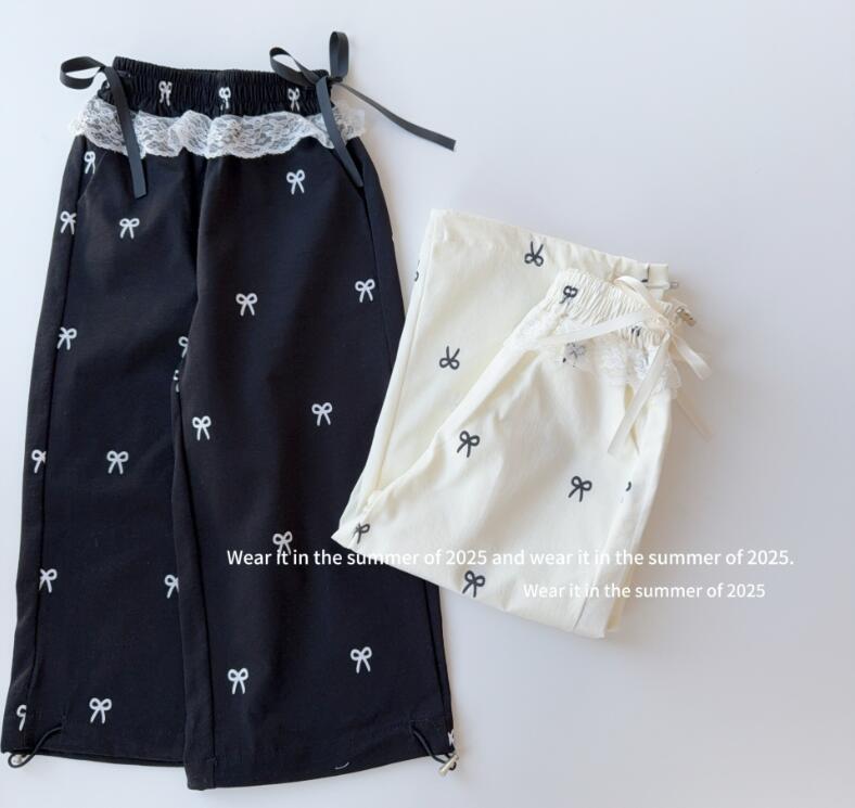 2025新入荷TQ★子供服　ズボン★90cm〜150cm 2色
