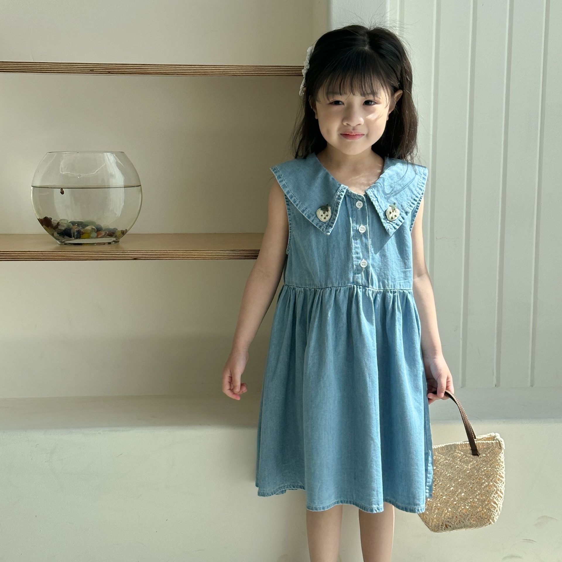 2025夏新品★子供服　ワンピース★80cm〜150cm