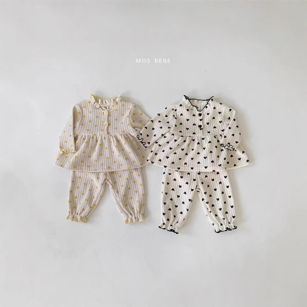 2025★春秋新作★韓国風ベビー服★トップス+ズボン★73CM〜120cm 2色