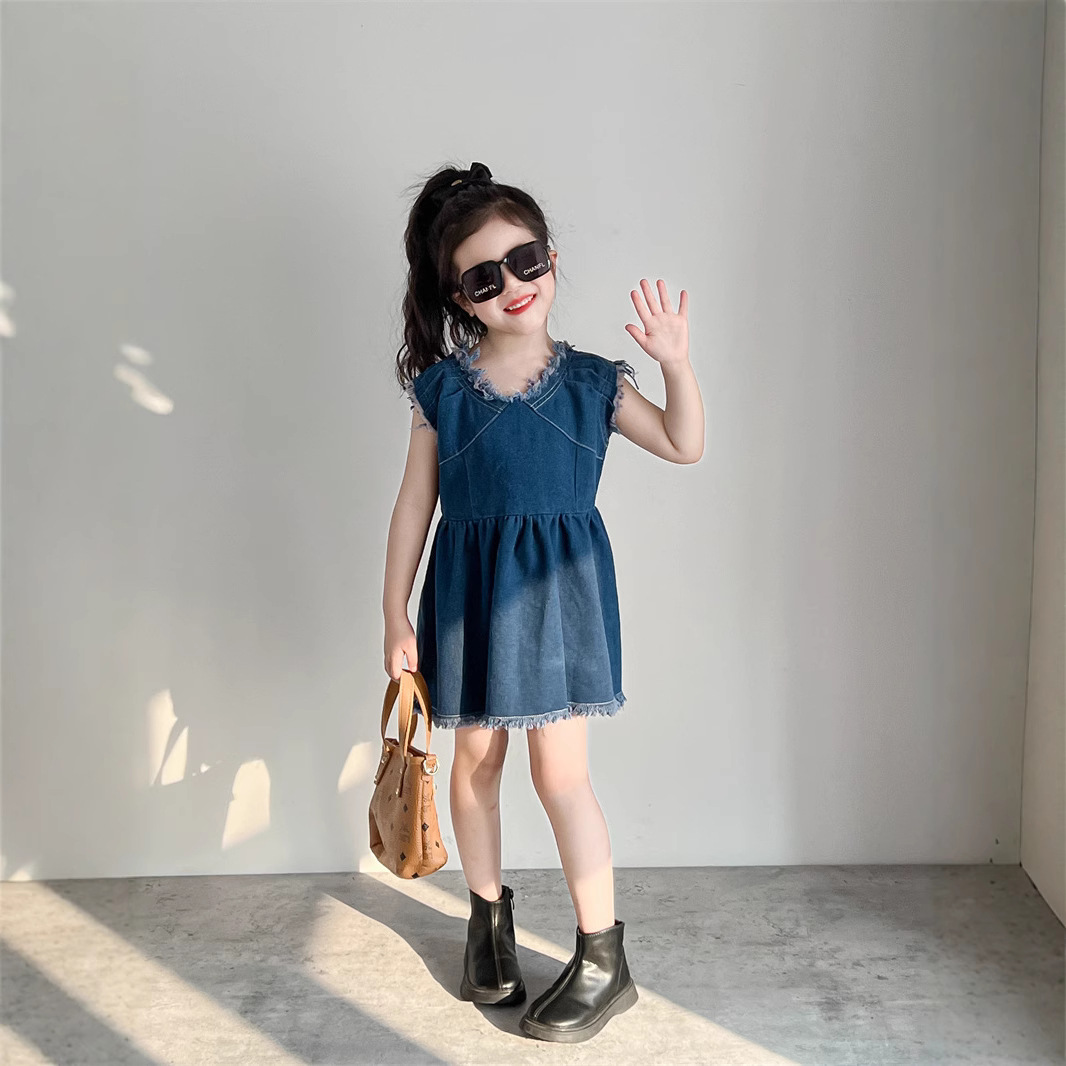 2025夏新品★子供服　ワンピース★90cm〜140cm