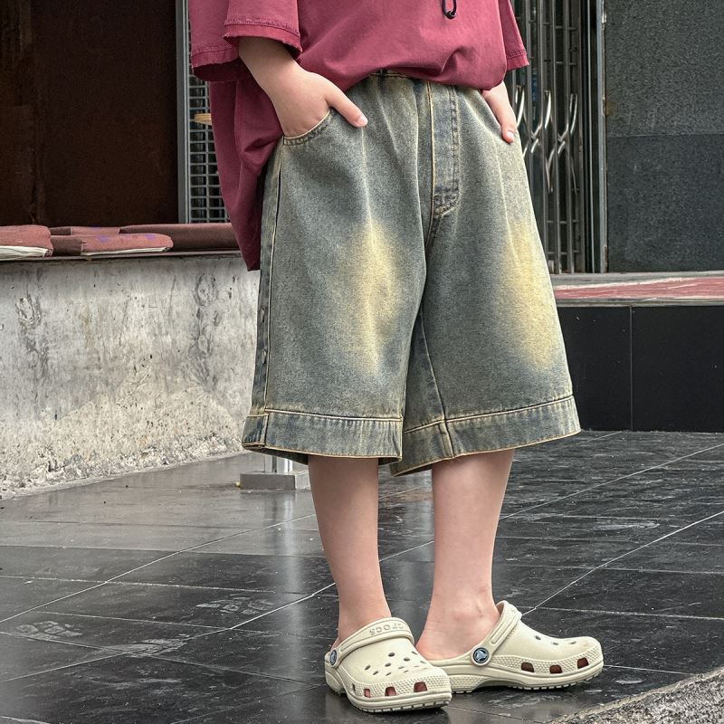 「2025」子供服★ズボン★ジーンズ★ハーフパンツ★韓国風子供服★90cm〜150cm