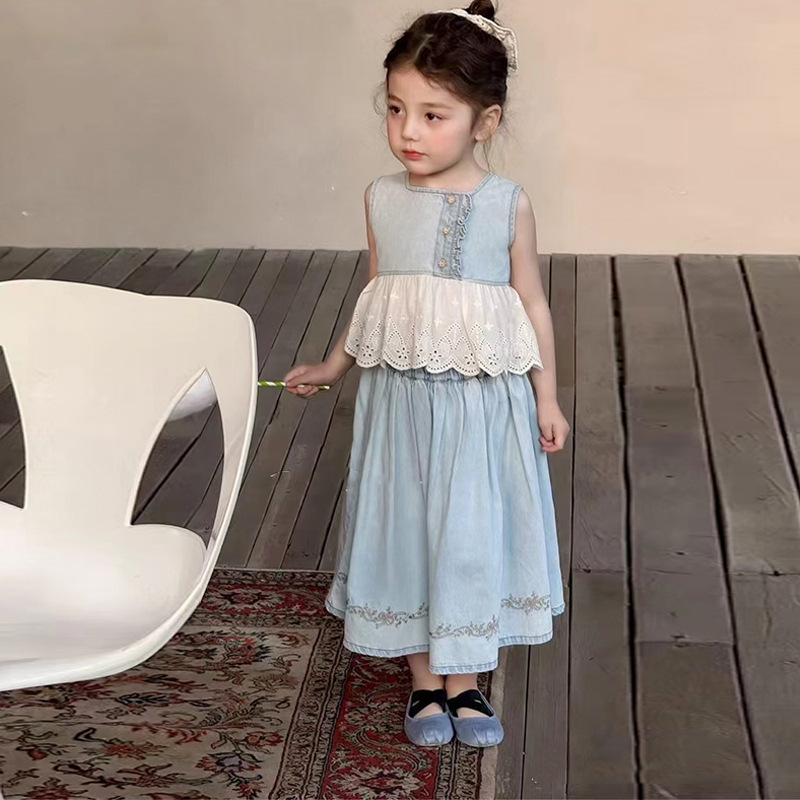 「2025」子供服★トップス+スカート★セットアップ★韓国風子供服★90cm〜150cm