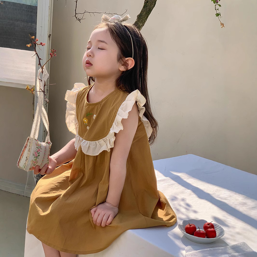 「2025」子供服★ワンピース★可愛い★韓国風子供服★2色90cm〜140cm