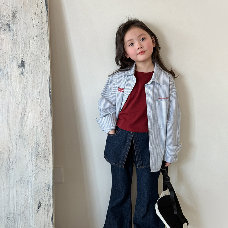 2025★夏新作★韓国風ベビー服★シャツ★Tシャツ★ズボン★80cm〜140cm 3色