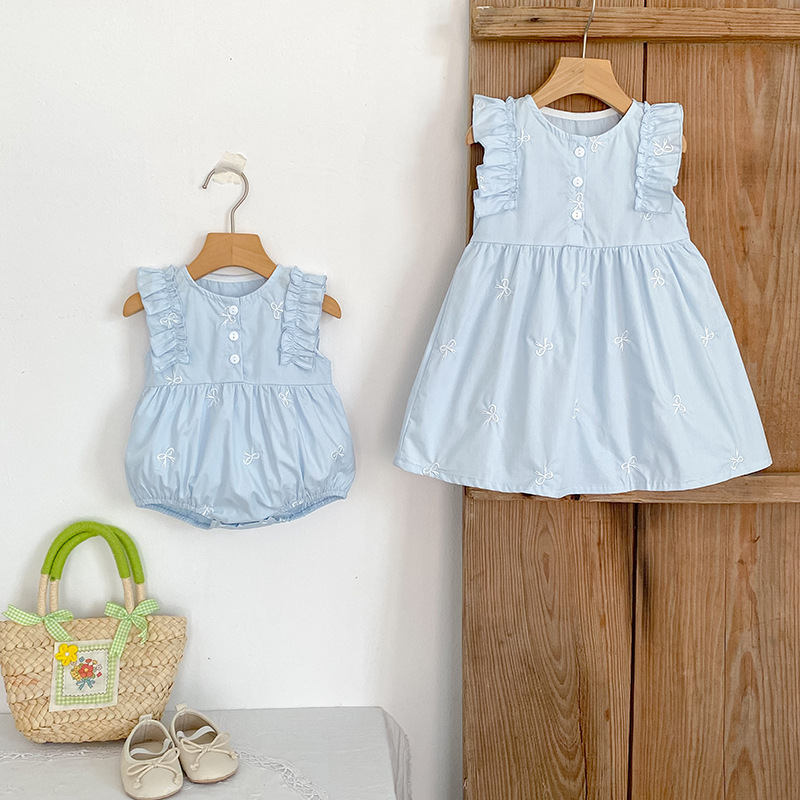 2025新入荷★ベビー服　ロンパース&ワンピース★66-90/90-130cm 3色