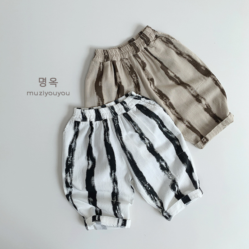 2025夏新作muji★子供服　ズボン★80cm〜130cm 2色