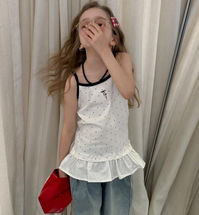 2025夏新品MK★子供服　トップス★90cm〜150cm 2色