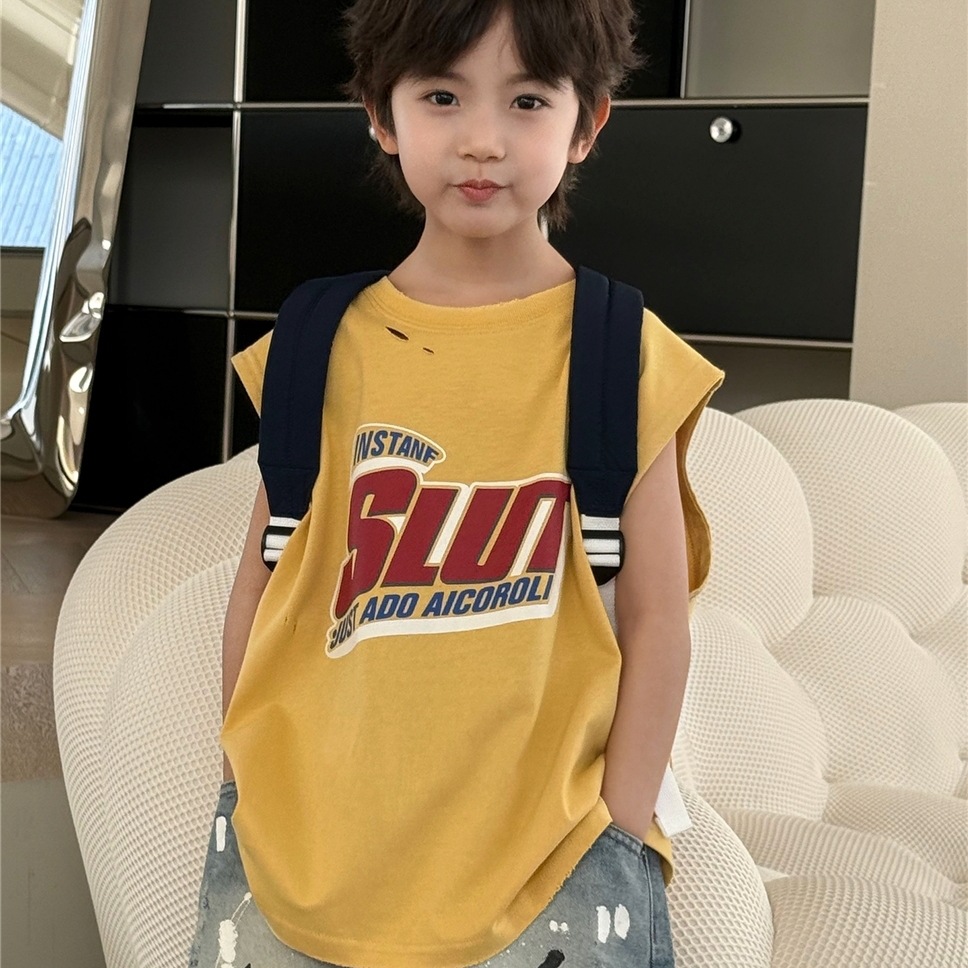 2025夏新作SN★子供服　トップス★100cm〜160cm 2色