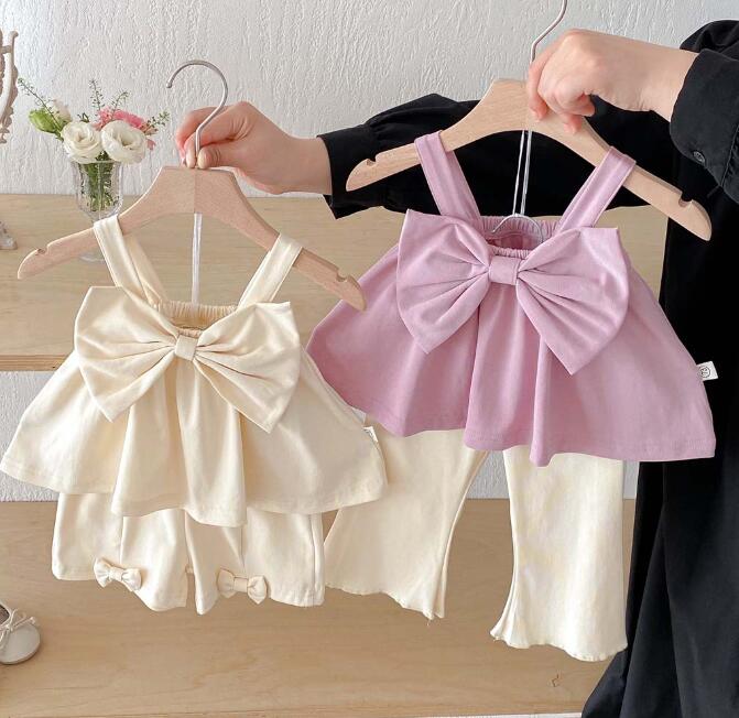 2025新入荷FL★子供服　トップス&ズボン分けて★73CM〜100cm 2色