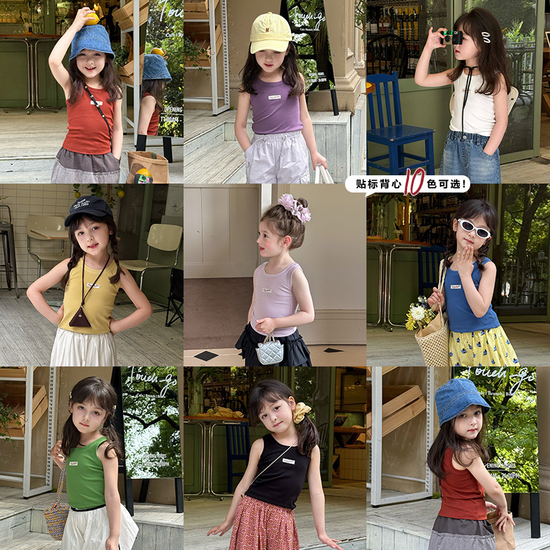 2025★夏新作★韓国風子供服★ベスト★90cm〜170cm