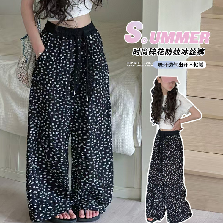2025新入荷★子供服　冷感生地　ズボン★120cm〜170cm