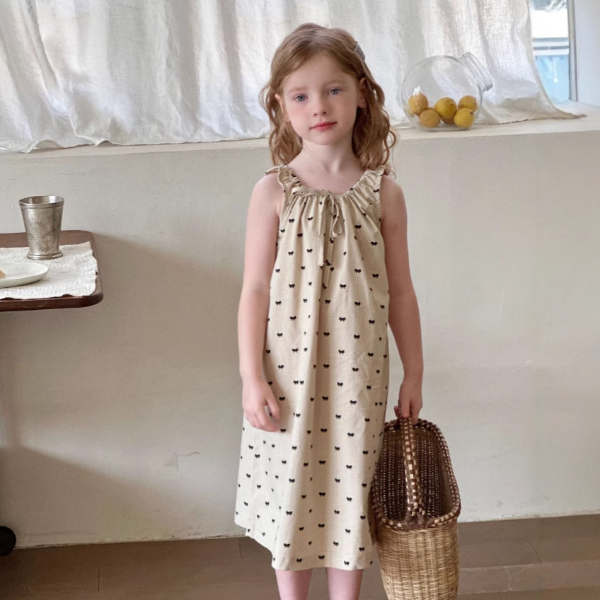 2025新品HLL★子供服　ワンピース★90cm〜140cm