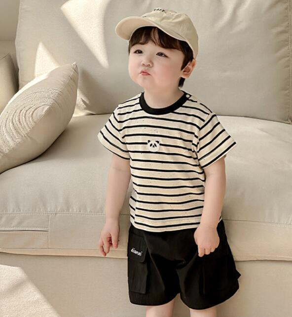 「2025」子供服★Tシャツ★ショートパンツ★韓国風子供服★2色73cm〜100cm