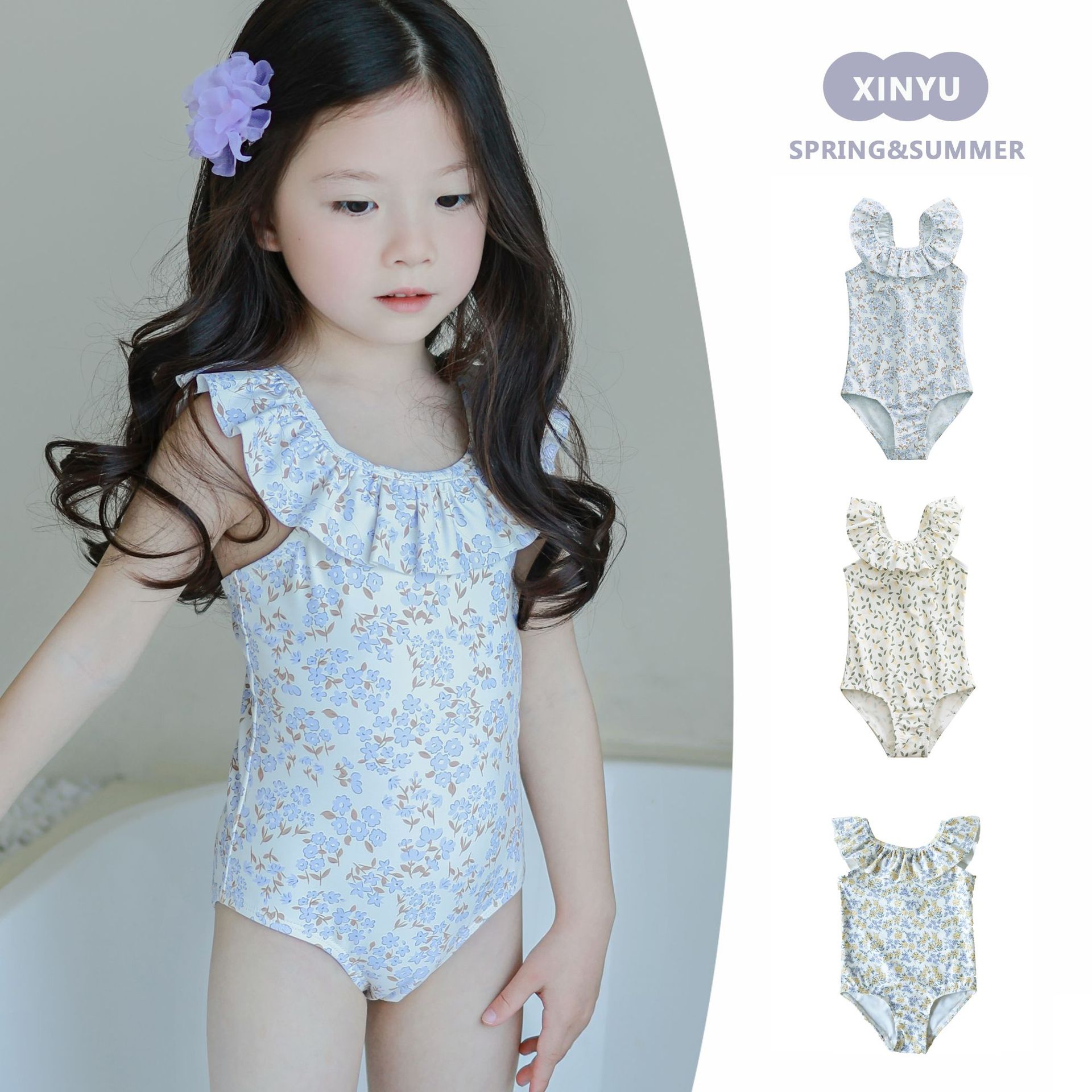 2025新品★子供服　水着★80〜130 3色