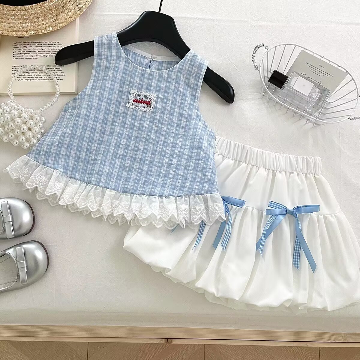 「2025」子供服★トップス+ショートパンツ★セットアップ★90cm〜150cm