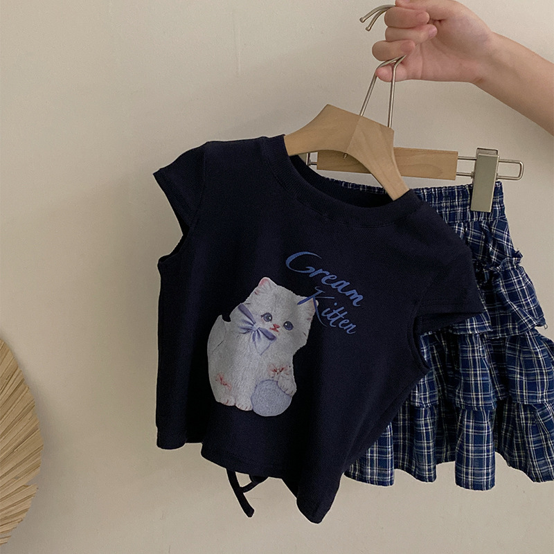 2025新作★子供服　トップス&ズボン分けて★110cm〜170cm 2色