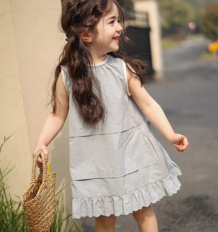 2025新品SC★子供服　ワンピース★タグ7/95-100〜タグ17/130-140