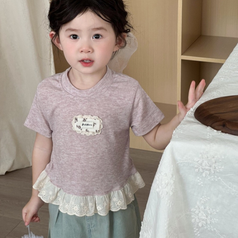 「2025」子供服★トップス★Tシャツ★ジーンズ★韓国風子供服★3色90cm〜140cm