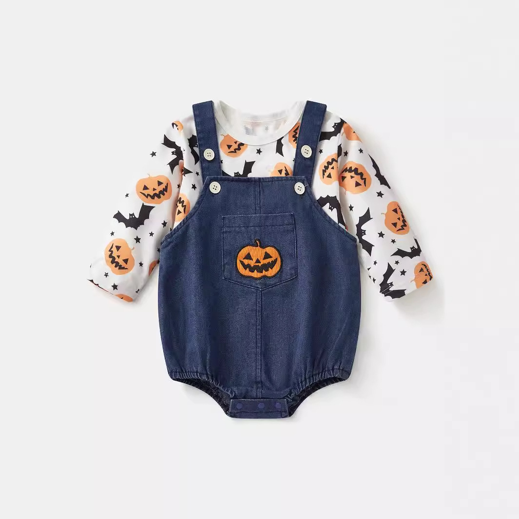 2025新品★子供服　ハロウィン向け　セットアップ★66cm〜100cm