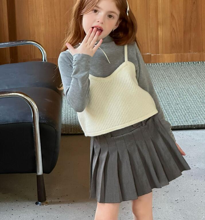 2025秋新品LMM★子供服　スカート★90cm〜150cm 2色