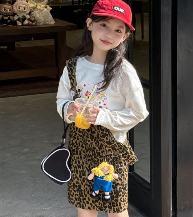 2025秋新作★子供服　トップス&サロペットワンピース分けて★100cm〜160cm