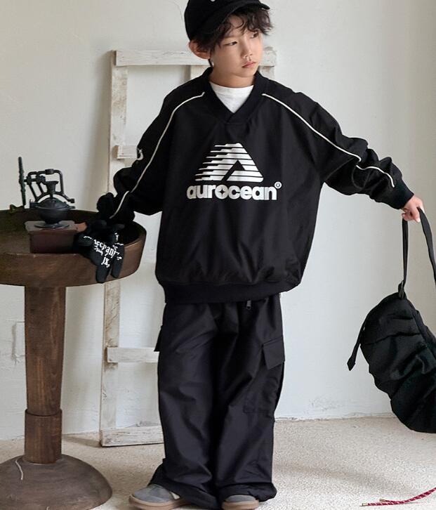 2025秋新品★子供服　セットアップ★90cm〜150cm 2色