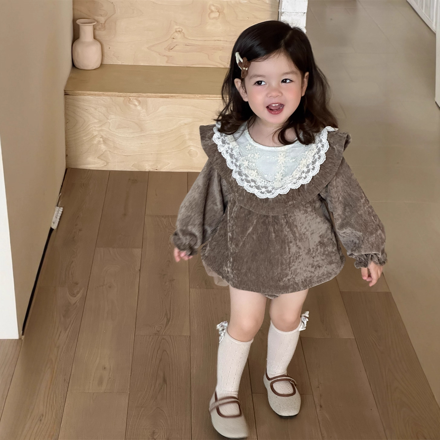 2025新品★子供服　セットアップ★73CM〜100cm 2色