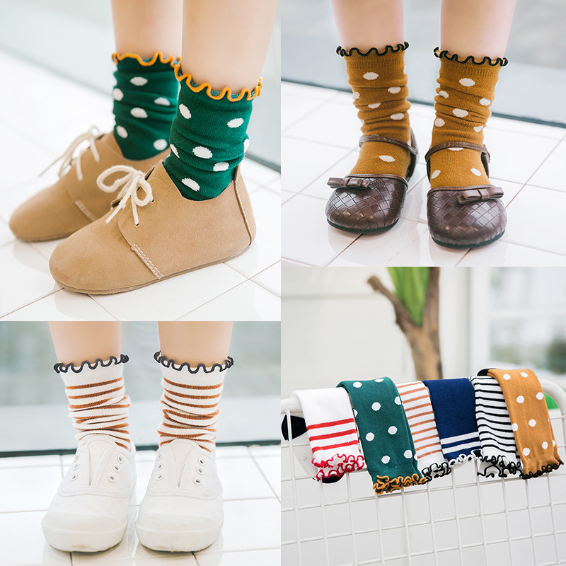 2025★キッズ靴下★ソックス★L(6-8歳)/M(3-5歳)/S(1-3歳) 6色