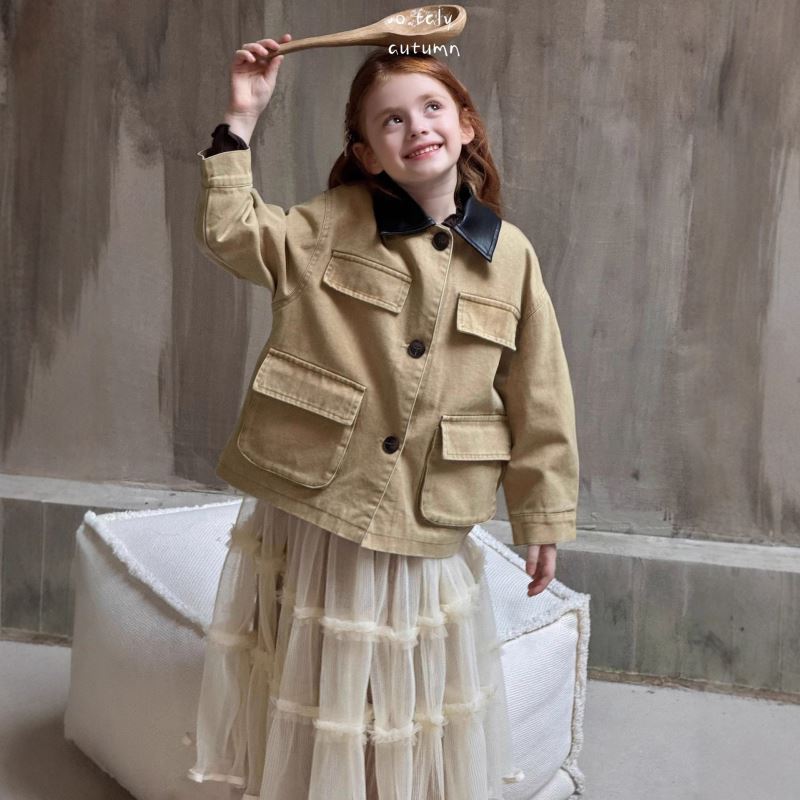 2025秋新品 otaly★子供服 　コート&スカート分けて★90cm〜140cm