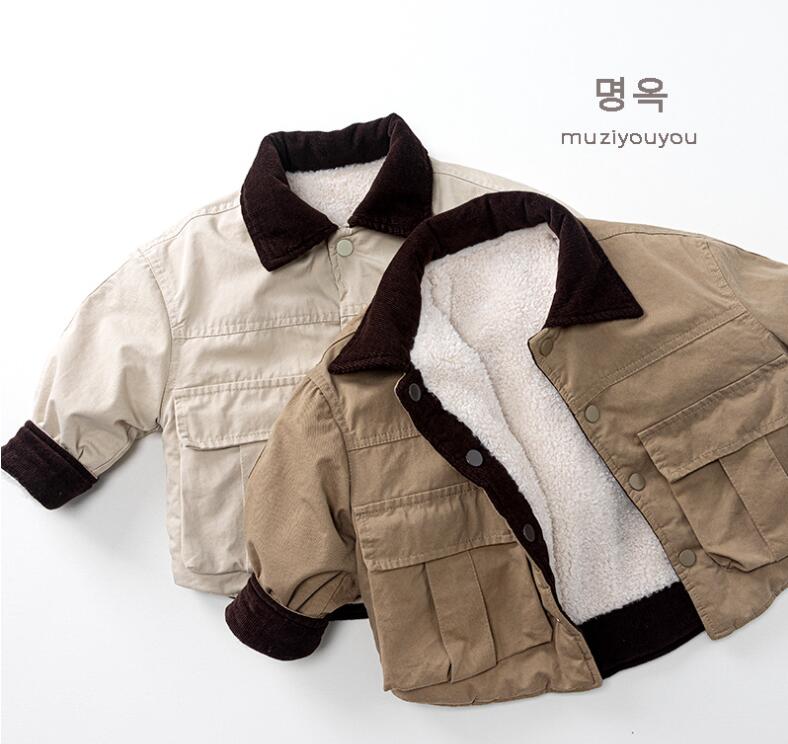 2025冬新品muji★子供服 　コート★80cm〜130cm 2色