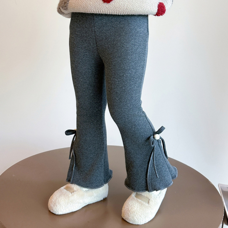 2025秋冬新品★子供服　ズボン　裏起毛★90cm〜140cm 2色