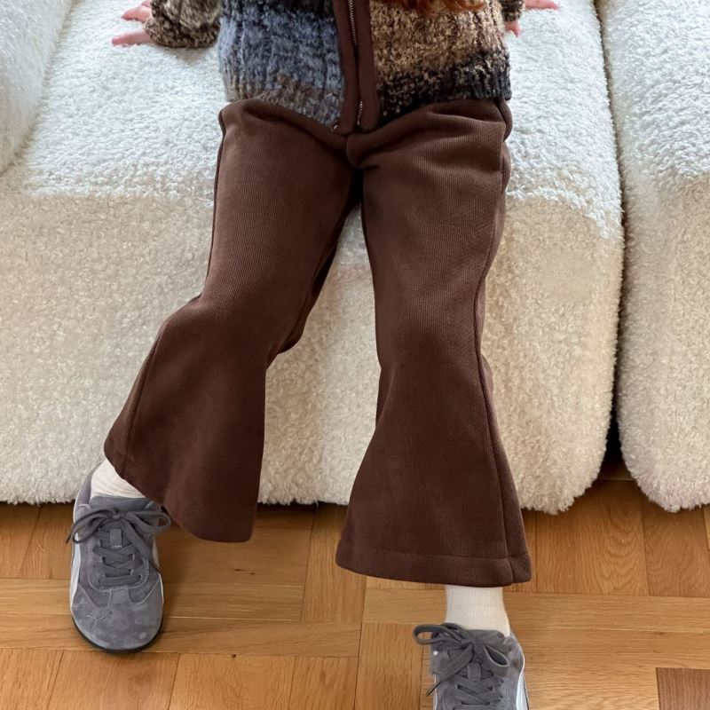 2025秋冬新品LMM★子供服　ズボン　厚手★90cm〜150cm 3色
