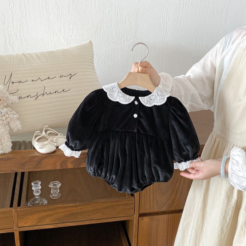 2025秋新★ベビー服　ロンパース★66cm〜90cm