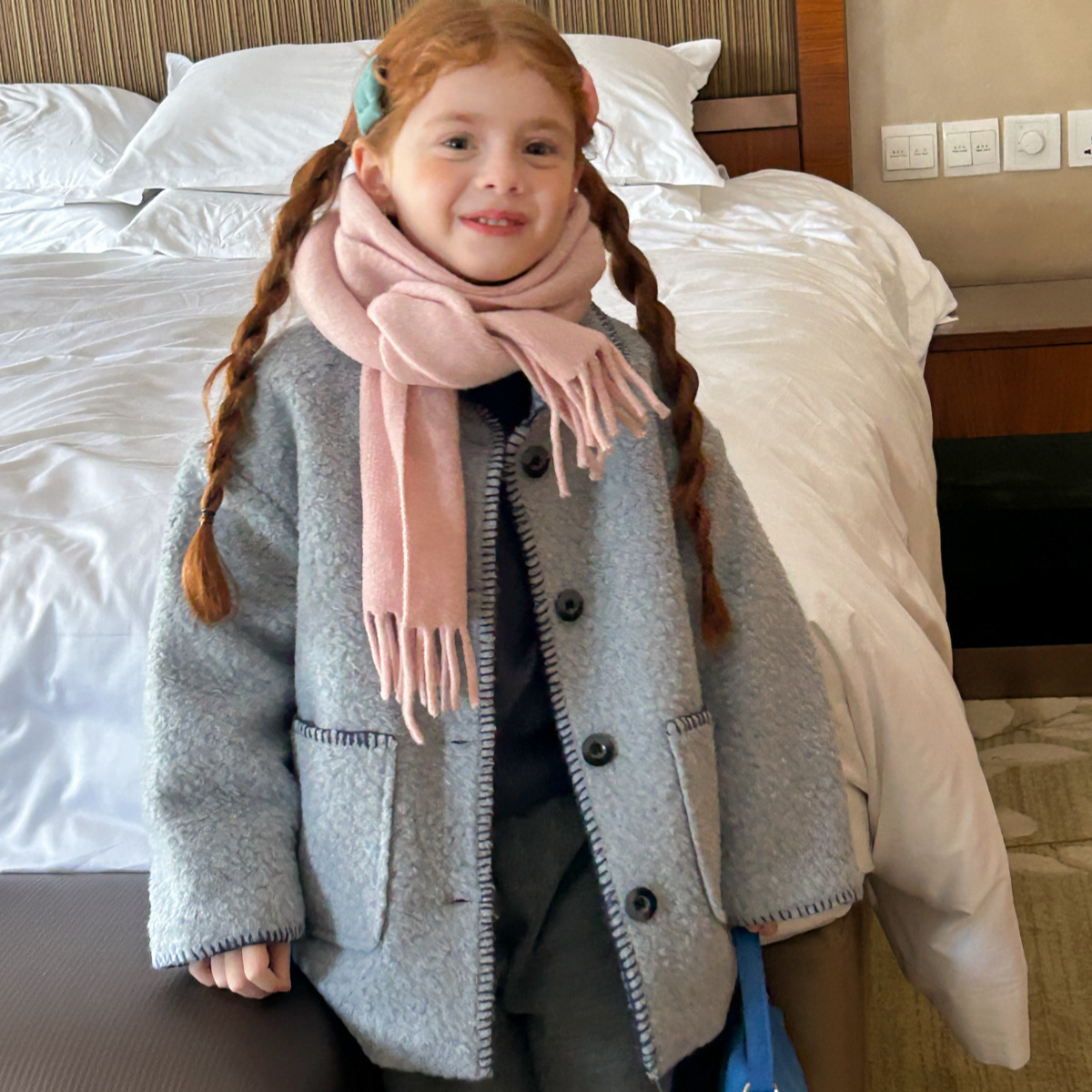 2025冬新作TT★子供服 　コート★90cm〜150cm 2色