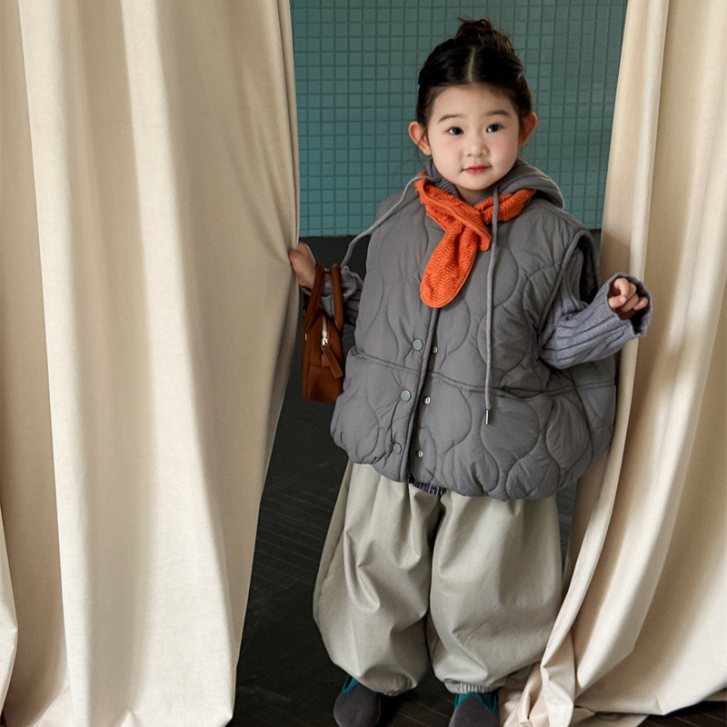 2025冬新品★子供服 　セーター&ズボン&ベストコート★90cm〜140cm 3色