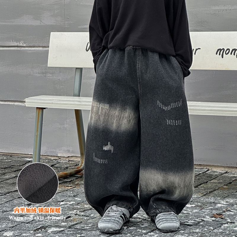 2025冬新入荷★子供服　ズボン　裏起毛★90cm〜160cm