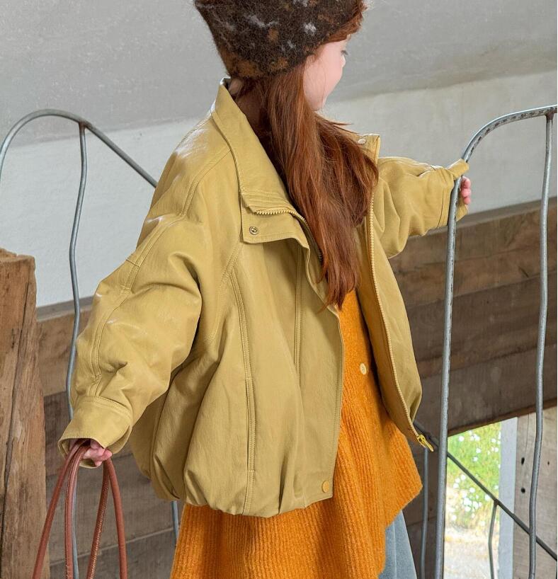 2025冬新品J★子供服 　厚手puコート★90cm〜150cm