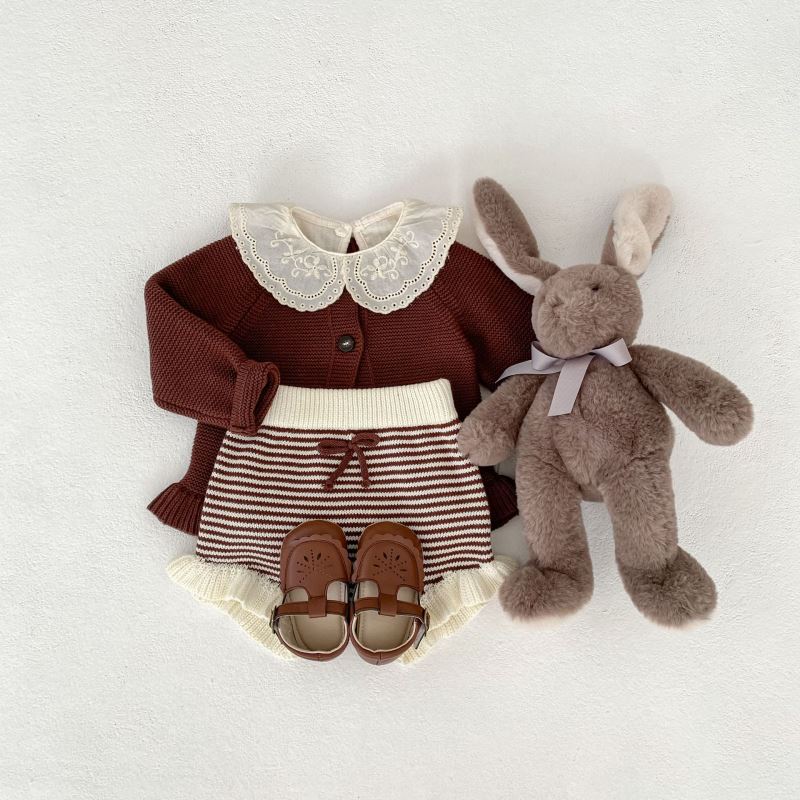 2025新品★子供服 　カーディガン&ズボン分けて★66cm〜100cm