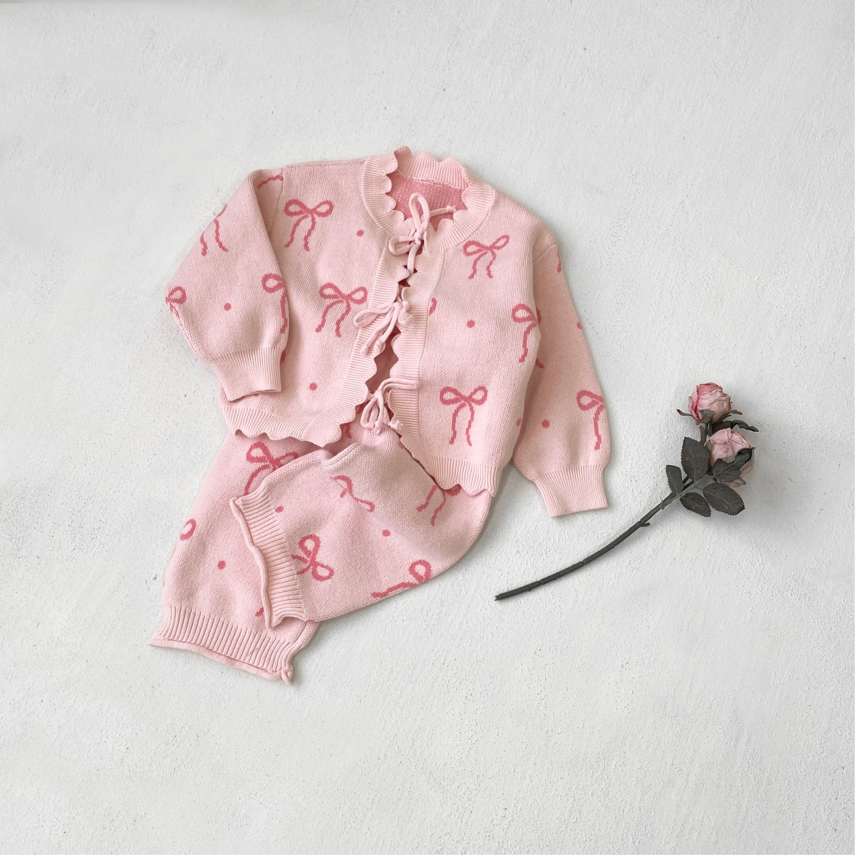 2025新品EG★子供服 　カーディガン&ズボン分けて★66cm〜100cm