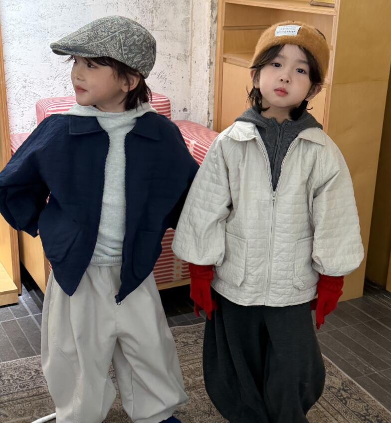 2025冬新品★子供服 　コート★100cm〜160cm 2色