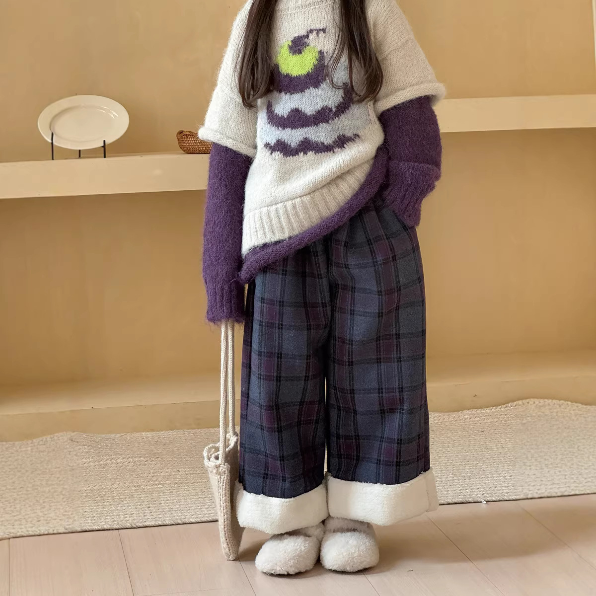 6新品Y★子供服　ズボン　裏起毛★90cm〜150cm