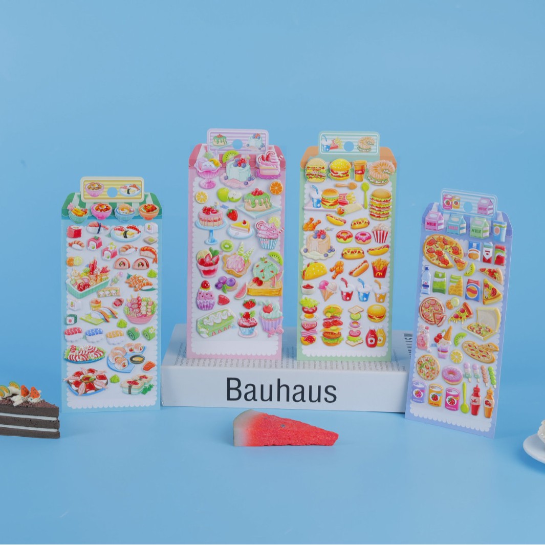 子供お褒めシール★立体エンボス★防水ステッカー ★DIY デコレーション用